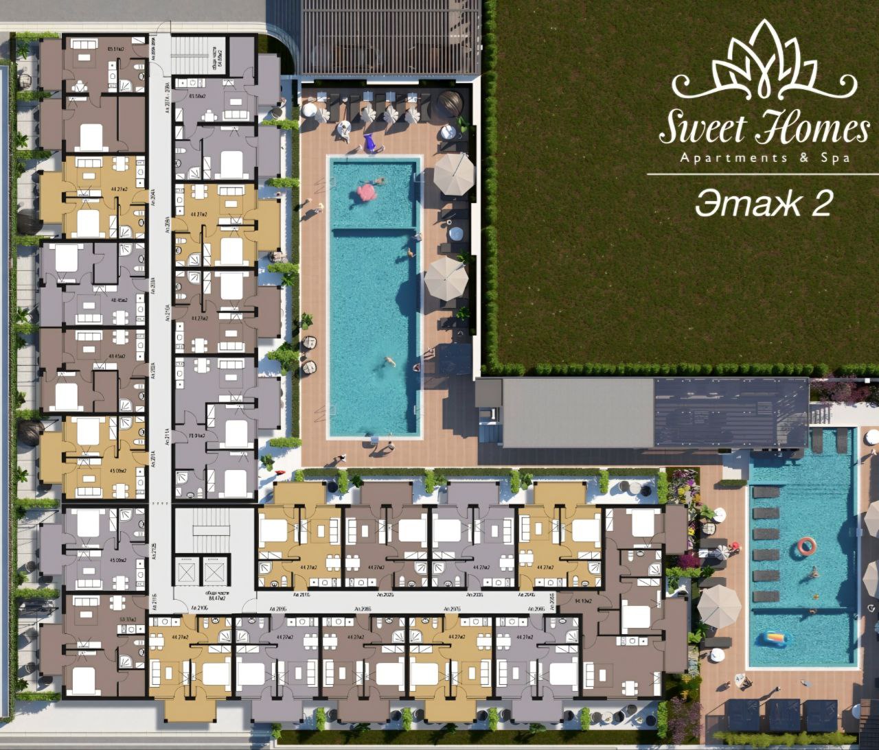 комплекс sweet homes-8 солнечный берег от застройщика