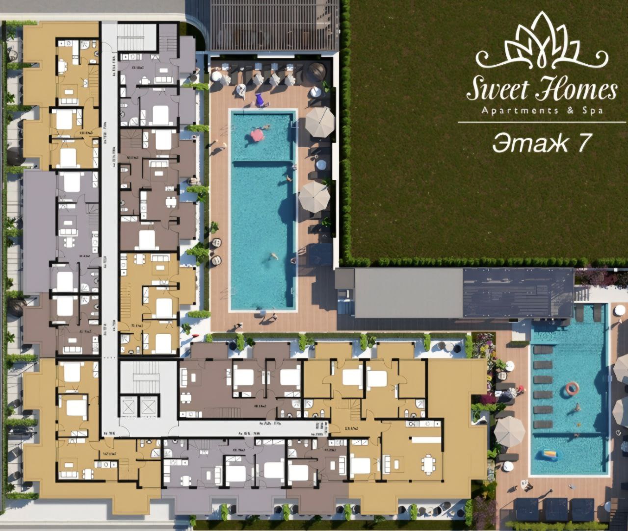 комплекс sweet homes-8 солнечный берег от застройщика
