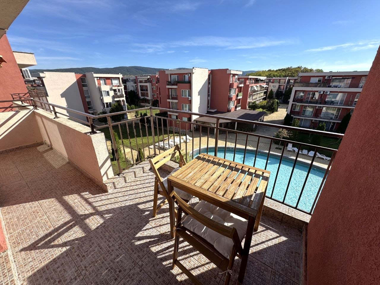 Большая красивая студия в комплексе Holiday Fort Club